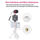 Ulanzi MT-08 Mini Tripé Branco Dobrável Monopé Tripé 1/4'' Universal para DSLR Android iPhone Smartphone