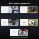 Bomba de inflação portátil sem fio de 60 W, bateria de 1800 mAh * 2,5 modos (carro/bicicleta/motocicleta), desligamento automático por LED, tipo C