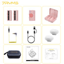 7RYMS iRay DW10 Mini Microfone sem fio multifuncional para câmera, smartphone, computador, vlog, transmissão ao vivo, entrevista