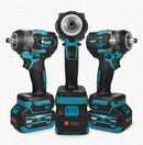 Conjunto de chaves elétricas sem escova EGOD de 1/2'' de alta potência, 500 N.M, para remoção de pneus soltos, ferramentas elétricas para reparo de pneus de carro, para bateria Makita de 18 V