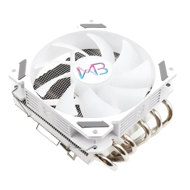 Cooler Fan Radiador Resfriamento Wovibo com 6 Heatpipes 120mm CPU Ultra Slim PWM 4 pinos LGA 115X 1200 1700 2011 X79 X99 AM4 AM5