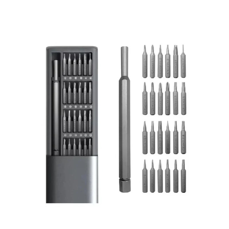 Kit 24 Chaves de Precisão Torx Fenda Y Ferramentas para Reparos e Manutenção de Celulares Eletrônicos Alta Qualidade