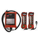 Controle remoto sem fio HENJEL H108 para guindaste de cauda de aeronave industrial com 8 teclas e velocidade única.