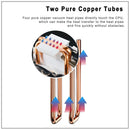 Cooler de processador X99 2011 V3 2 Heatpipes, radiador de CPU IWONGOU 3 pinos, ventilador RGB de 90 mm para PC Gamer para Intel 1366/1700/AMD/AM4