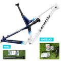 Quadro de carbono LEXON FLYER XC 29er 2215g Suspensão total Curso de 120mm Trava remota Boost Suporte para canote retrátil 15 17 19 21 polegadas