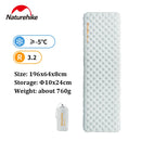 Colchonete Inflável Naturehike 3.2/4.6/5.8/6.5/8.8 R Value Ultraleve Camping Colchonete Inflável para Área Externa Colchonete À Prova de Umidade