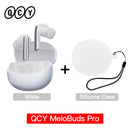 Fones de ouvido QCY MeloBuds Pro ANC Bluetooth 5.3 sem fio 46dB híbrido ANC Hi-Res LDAC fones de ouvido 6 microfones 34h detecção intra-auricular