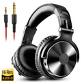 Fones de ouvido com fio Oneodio Pro 10, áudio de alta resolução, fone de ouvido com fio, estéreo, profissional para DJ, com microfone, sobre a orelha, fone de ouvido de estúdio