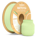 Filamento PLA fosco ELEGOO 1 kg, filamento FDM para impressora 3D de 1,75 mm, precisão dimensional de +/- 0,02 mm, bobina de papelão de 1 kg (2,2 lbs)