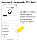Fones de ouvido sem fio QCY H3 ANC Bluetooth 5.4 com áudio de alta resolução e cancelamento de ruído ativo híbrido de 43 dB 60H