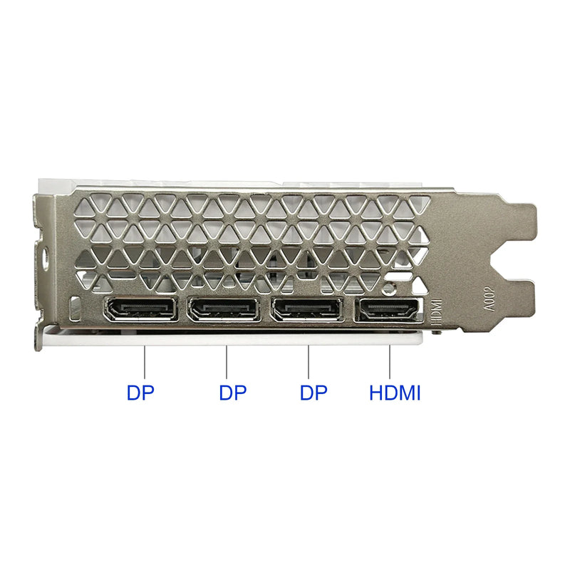 Placa de vídeo AMD Radeon RX 580 8GB GDDR5 256-bit 2048SP PCIe 3.0 x16 para desktops, modelo MLLSE. Processador de 14 nm para jogos.