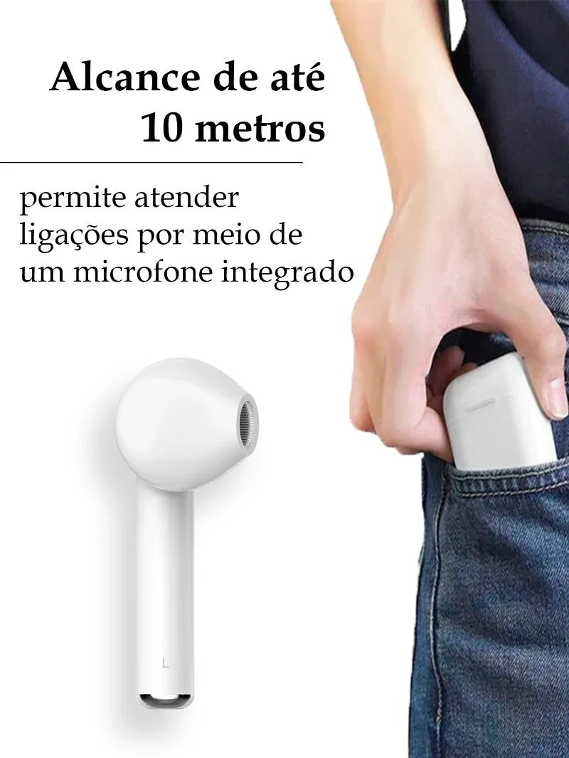Fones de ouvido sem fio i7S Tws Bluetooth