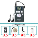 Sistema de áudio sem fio Retekess para guias turísticos: Transmissor FM FT11, Receptor de rádio FM PR13, Ideal para guias turísticos, conferências, igrejas e treinamento para Hajj.