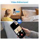 Câmera para bebês, ICSee, câmera de segurança Wi-Fi, minicâmera, webcam, monitor, câmera ICSee, câmera IP, do Brasil