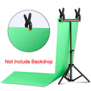 Suporte de fundo fotográfico em formato de T, sistema de suporte ajustável para estúdio fotográfico, tela verde, acessórios para cenário Chromakey