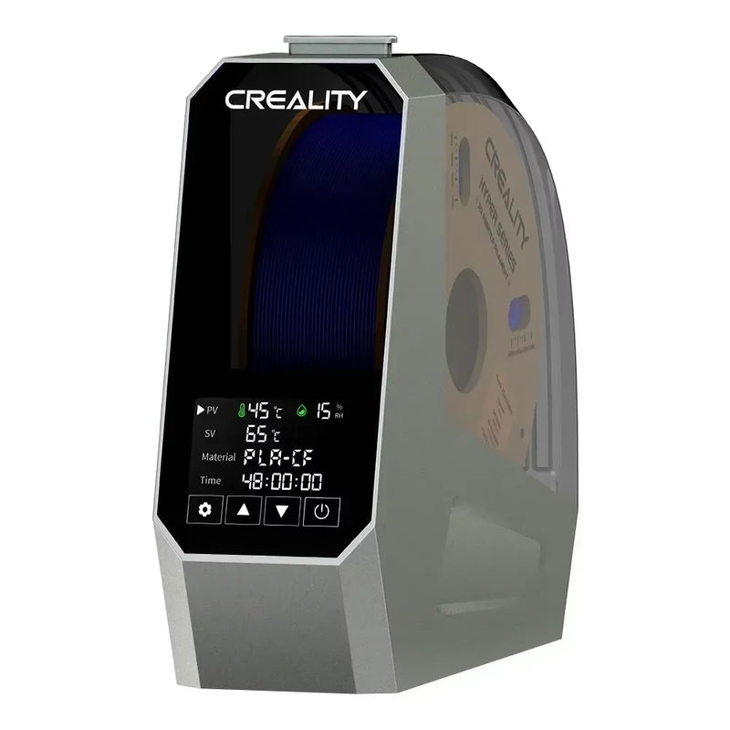 Caixa de secagem de filamentos Creality Space Pi, armazenamento de filamentos de 1 kg, aquecimento de ar quente de 360°, 0-48h, temperatura ajustável de 45°C a 70°C