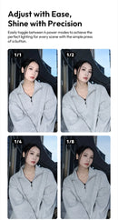 Câmera fotográfica com flash Ulanzi SL01 com transmissão sem fio GN8 6500K para flashes Canon Nikon Sony Fuji Olympus V1 Pro Speedlight