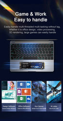 SSD M2 KOOTION X15 NVME 256GB ou 512GB PCIe 3.0x4 M.2 2280 Disco Rígido Interno para Laptop Desktop