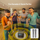 Projetor BYINTEK R90 Max 4K Full HD 1080P 2200 Anis Lumens Android 11.0 WiFi 6 Foco Automático Vídeo Home Cinema Projetores