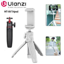 Ulanzi MT-08 Mini Tripé Branco Dobrável Monopé Tripé 1/4'' Universal para DSLR Android iPhone Smartphone