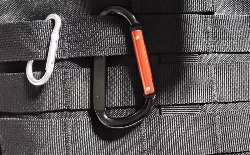 Mochila esportiva tática impermeável de nylon resistente de 25L/50L para trilhas, pesca, caça, acampamento e caminhadas