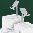 Suporte retrátil para smartphone, sofá dobrável, tablet, transmissão ao vivo, aula, suporte multifuncional para celular