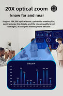 Câmera PTZ 4K com 1 Joystick Controlador, Zoom Óptico de 20x, USB 3.0, LAN e HDMI para Transmissão ao Vivo em Igrejas, Reuniões de Negócios e Eventos - HK45A