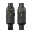 Sistema de microfone sem fio AROMA ARC2 com transmissor e receptor XLR para microfones dinâmicos/harmônicos, sistemas de PA, mesas de mixagem e câmeras DSLR.