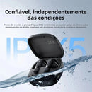 Fone De Ouvido Baseus Sem Fio Bowie E20 Bluetooth 5.3 a Prova da Agua IPX5 Alta Duração de Bateria Recarregável