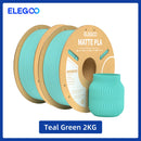 Filamento PLA fosco ELEGOO 1 kg, filamento FDM para impressora 3D de 1,75 mm, precisão dimensional de +/- 0,02 mm, bobina de papelão de 1 kg (2,2 lbs)