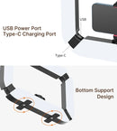 Ulanzi U200 U-200 Smartphone Video Rig LED Video Light 2 em 1 Ring Light Cold Shoe para Microfone Tiktok Youtube Live Rig Light