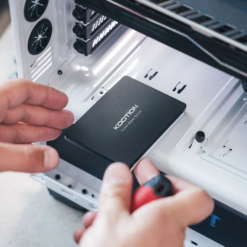SSD Sata KOOTION 1 TB, 512 GB ou 256 GB SATA3 Unidade Disco rígido interna de 2,5 polegadas para laptop, desktop, PC, servidor