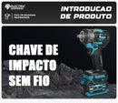 Conjunto de chaves elétricas sem escova EGOD de 1/2'' de alta potência, 500 N.M, para remoção de pneus soltos, ferramentas elétricas para reparo de pneus de carro, para bateria Makita de 18 V