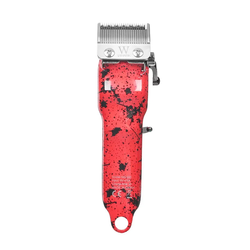Máquina de Cortar Cabelo Profissional WMARK NG-320 Aparador Sem Fio Recarregável