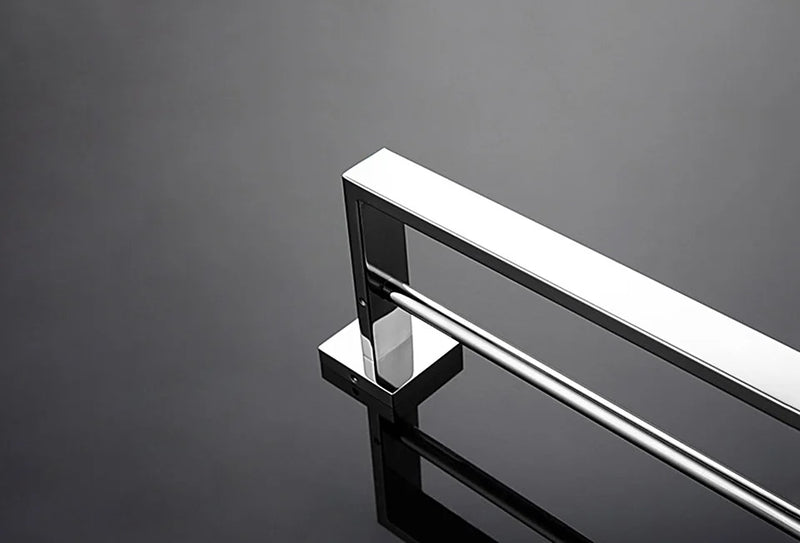 Acessórios para banheiro em aço inoxidável, espelho, cromado, polido, toalheiro, suporte para papel higiênico, barra de toalha, gancho, acessórios para banheiro