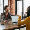 7RYMS iRay DW10 Mini Microfone Sem Fio para Câmera, Smartphone, Computador, Vlog, Transmissão ao Vivo e Entrevistas