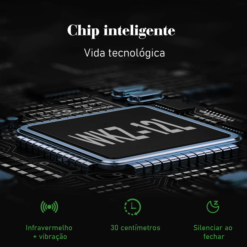 Lixeira de reciclagem automática com sensor/Lixeira de reciclagem automática com sensor, Lixeira de reciclagem inteligente, Lixeira de reciclagem automática para banheiro, Coibeu, Brasil