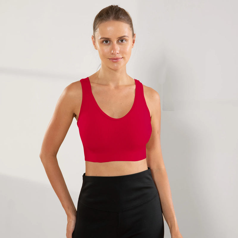 Academia, Roupas de ginástica femininas, Sutiãs esportivos, Sutiãs femininos sem costura, sem bojo, Brasil