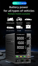 Fonte de alimentação KUAIQU DC 30V 10A, fonte de alimentação de bancada DC regulada por comutação ajustável, 12V 24V 48V 60V 120V, carregamento inteligente