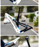 Quadro de carbono LEXON FLYER XC 29er 2215g Suspensão total Curso de 120mm Trava remota Boost Suporte para canote retrátil 15 17 19 21 polegadas