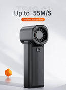 Ventilador Turbo Booster TF40 sem escovas, portátil, com alta potência de 500g, soprador de ar potente para remoção de água, ideal para camping e churrasco.