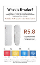 Naturehike Colchão inflável para acampamento 3.2/5.8 R Value Ultraleve para acampamento ao ar livre Colchão portátil dobrável para dormir