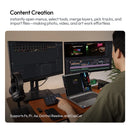 Teclado Ulanzi D200 D200H Stream Deck com 13 teclas macro, controlador Steam para YouTube, escritório, jogos e transmissões ao vivo. Suporte para TF/SD/USB 3.0.