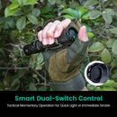 Sofirn SP31 V2.0 Lanterna Tática LED Potente 18650 XPL HI 1200lm Luz de Tocha com Interruptor Duplo Indicador de Energia ATR