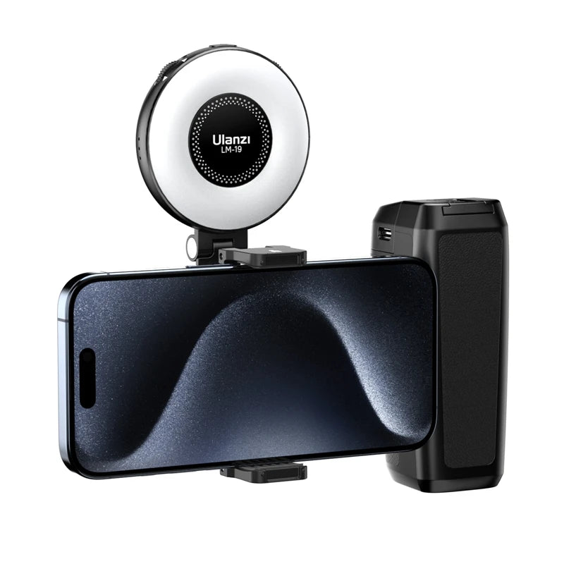 Ulanzi MA35 MagSafe para Smartphone, Alça de Obturador para Câmera Bluetooth, Alça para Selfie, Estabilizador de Câmera para Fotos, Vertical e Horizontal