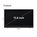 Monitor portátil de 15,6 polegadas FHD IPS 300cd/m² USB-C HDMI para jogos em PC/PS3/4/5/Switch/Xbox/Laptop/Mini PC/Celular