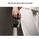 Lente de câmera VILTROX AF 28mm F4.5 com chip autofoco e moldura completa retrô fina para montagem Fujifilm X Sony E Nikon Z