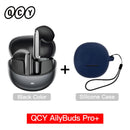 Fones de ouvido sem fio QCY HT10 AilyBuds Pro+ com cancelamento de ruído ativo (ANC), áudio de alta resolução com LDAC, Bluetooth 5.3, 6 microfones, IA para chamadas em HD e conexão multiponto.