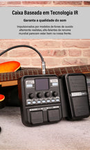 Pedal de guitarra KOKKO com efeito sintetizado, 18 modelos de amplificadores, IR 512, sampler Dot, bateria eletrônica e função de loop. Acessórios para guitarra KMF-1.