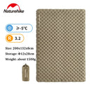 Colchonete Inflável Naturehike 3.2/4.6/5.8/6.5/8.8 R Value Ultraleve Camping Colchonete Inflável para Área Externa Colchonete À Prova de Umidade